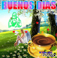 BUENOS DIAS - 無料のアニメーション GIF