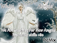 White Angels GIF animado