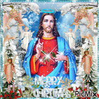 Merry Christmas(Jesus) GIF animé