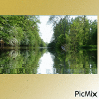 a la rivière - Δωρεάν κινούμενο GIF