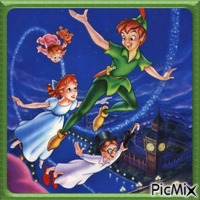 Peter Pan. - Бесплатный анимированный гифка
