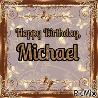 Happy Birthday, Michael 动画 GIF