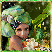 exotic green - Gratis animerad GIF
