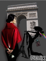 I love Paris... animovaný GIF