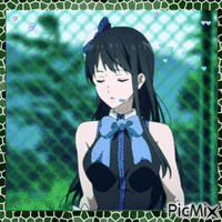 Manga- dançando - GIF animado grátis