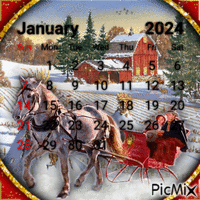 January Calendar-RM-01-01-24 - GIF animé gratuit