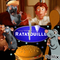 Ratatouille анимирани ГИФ