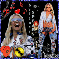 Britney Spears - GIF เคลื่อนไหวฟรี