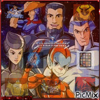 Silverhawks Stickers Animiertes GIF