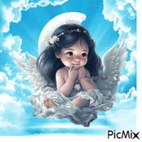 angel GIF animado