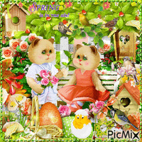 Spring is in the air 7 анимиран GIF