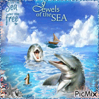 Jewel of the sea. Let the sea set you free - Ücretsiz animasyonlu GIF