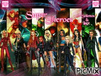 Super Sheroes - Darmowy animowany GIF