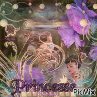 * Princesse Sarah * animerad GIF