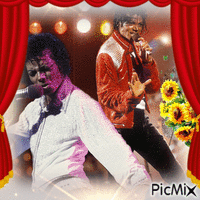 Michael Jackson. geanimeerde GIF