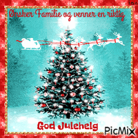 Family and Friends. I wish you a very Marry Christmas Animiertes GIF