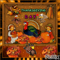 thanksgivin day - GIF animado grátis