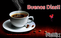Buenos Días - Бесплатный анимированный гифка
