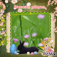 Joyeuse Paque Faye ♥♥♥ mille bisous アニメーションGIF