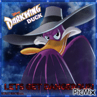 Disneys Darkwing Duck анимированный гифка