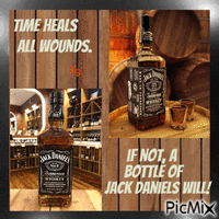 Jack Daniels - Animovaný GIF zadarmo
