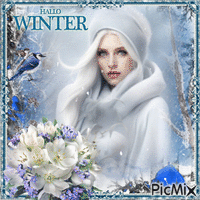 Ciao inverno - GIF animé gratuit