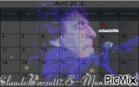 barzotti agenda avril 2016 - GIF animado gratis