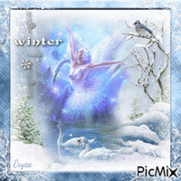 Fantaisie d'hiver - Free animated GIF