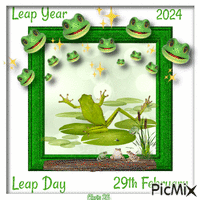 Leap Year - GIF animate gratis