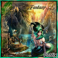 In the world of fantasy... - Ücretsiz animasyonlu GIF
