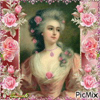 Maria Antonieta - The Rose of Versailles - GIF animate gratis