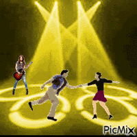 Dancing animasyonlu GIF