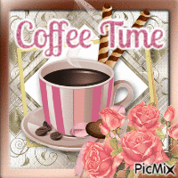Coffee Time 4 анимиран GIF