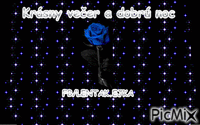Krásny večer ruža 2 - Bezmaksas animēts GIF