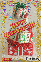 December Birthday Cake - 無料のアニメーション GIF
