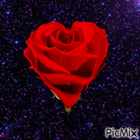 Flowering Heart - GIF animasi gratis