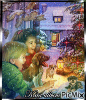 szép karácsony - Безплатен анимиран GIF