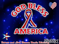 God Bless America - Ingyenes animált GIF