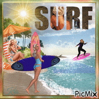Surf - Бесплатный анимированный гифка