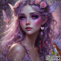Young fairy - Безплатен анимиран GIF