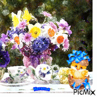 FLOWERS animovaný GIF