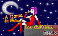 A DAMA DA NOITE DOS SOLITÁRIOS - GIF animado gratis