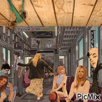 Train ride. animovaný GIF