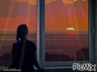 Закат - Ilmainen animoitu GIF
