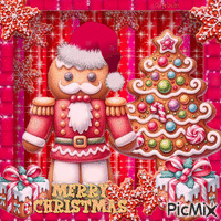 Gingerbread Christmas 动画 GIF