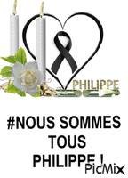 Hommage a Philippe Monguillot animerad GIF