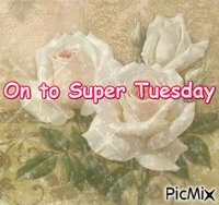 On to Super Tuesday - Безплатен анимиран GIF