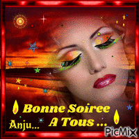Bonne Soiree A Tous ! анимированный гифка