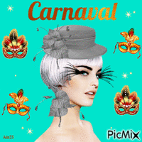 Carnaval geanimeerde GIF