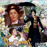 Mary Poppins - Бесплатный анимированный гифка